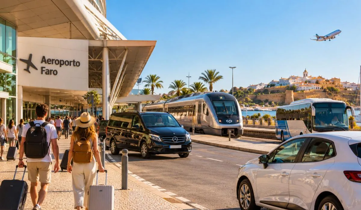 Aeroporto de Faro para Lagos: Transfer, Comboio, Autocarro ou Carro de Aluguer?