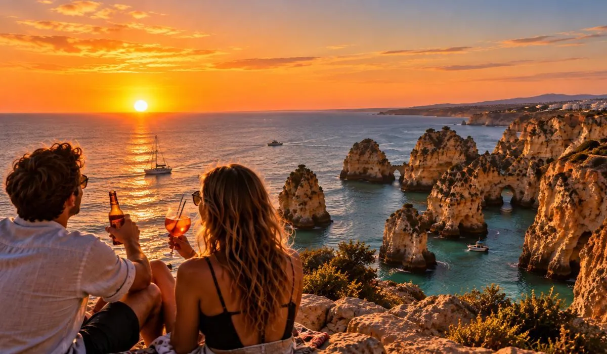 Vida Noturna em Lagos: Do Pôr do Sol aos Bares de Madrugada