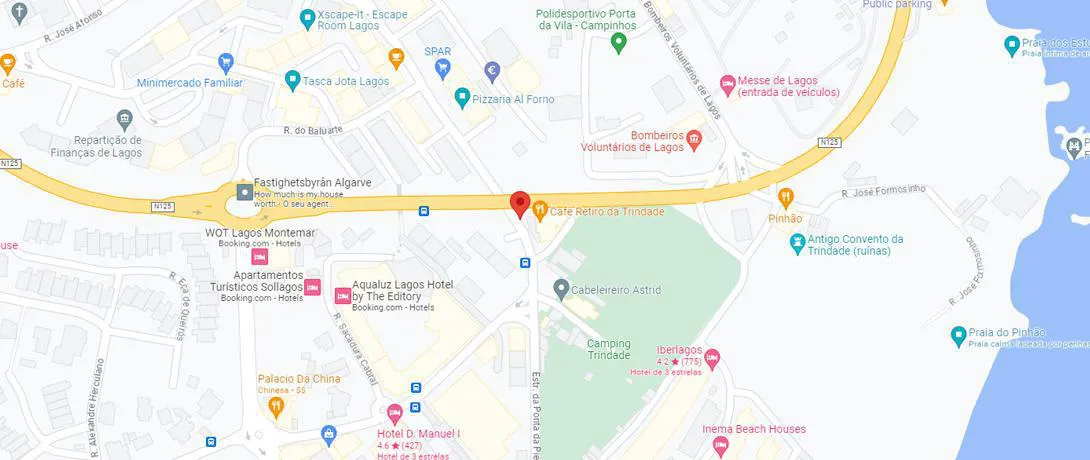 Localização no Google Maps