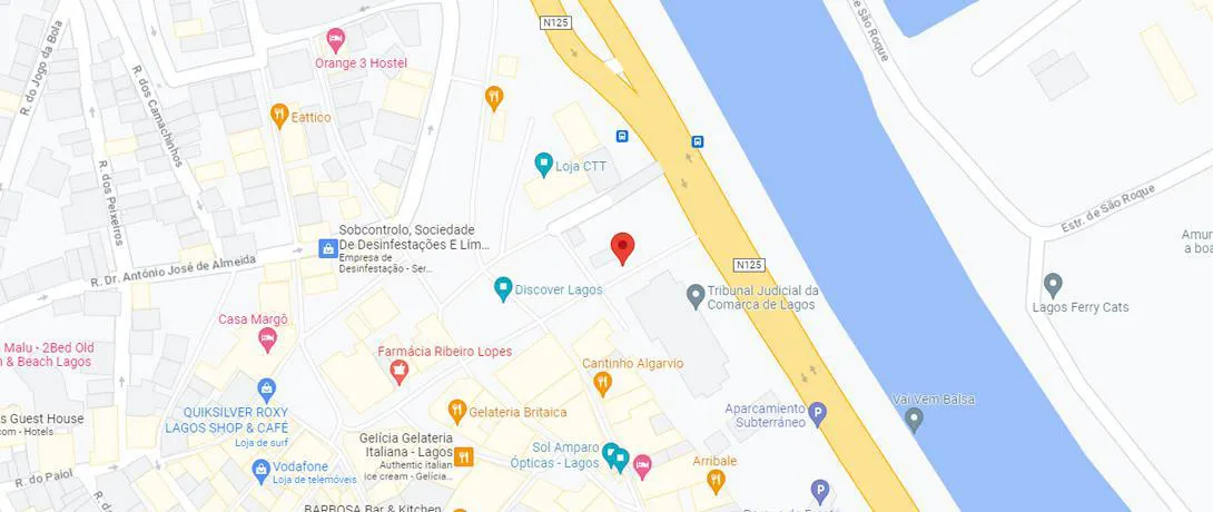 Localização no Google Maps