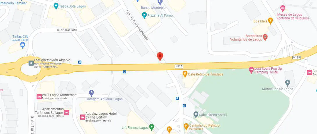 Localização no Google Maps