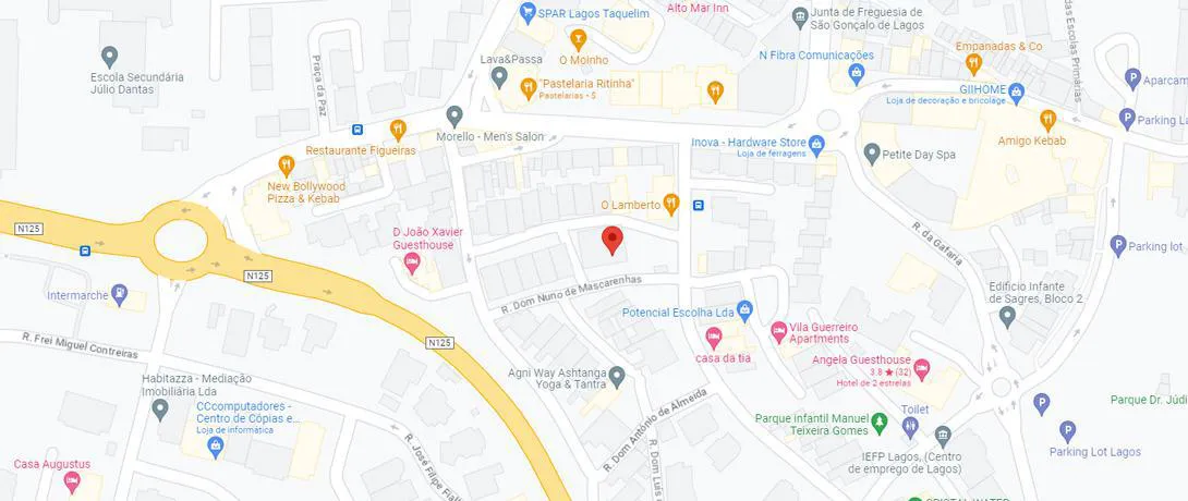 Localização no Google Maps