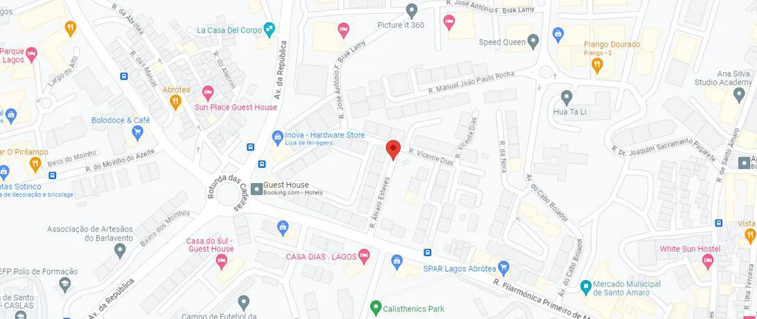 Localização no Google Maps