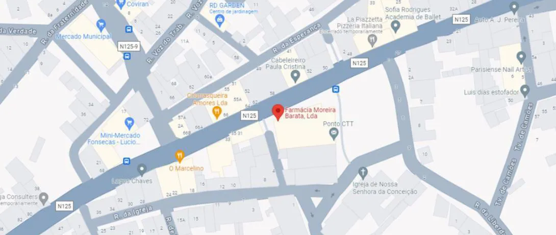 Localização no Google Maps