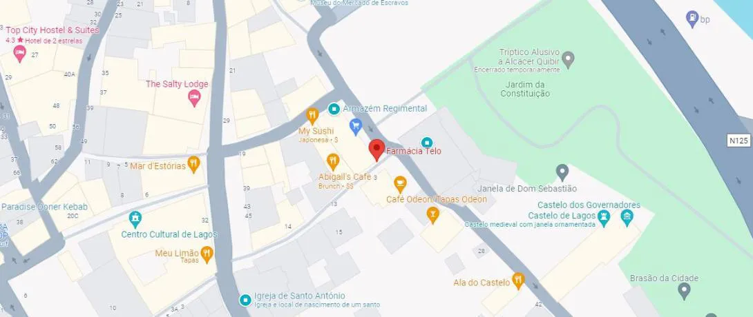 Localização no Google Maps