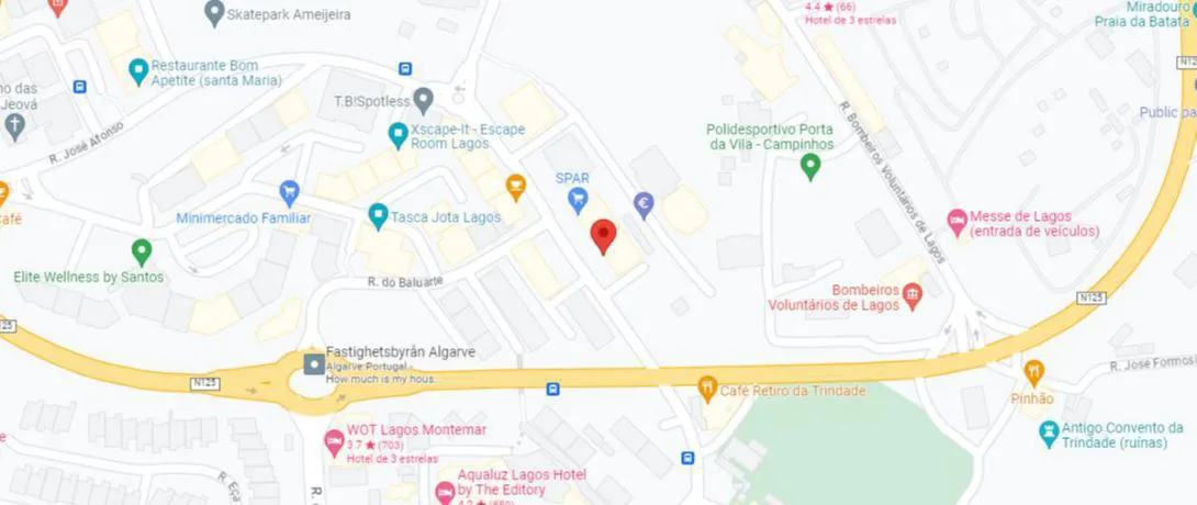 Localização no Google Maps
