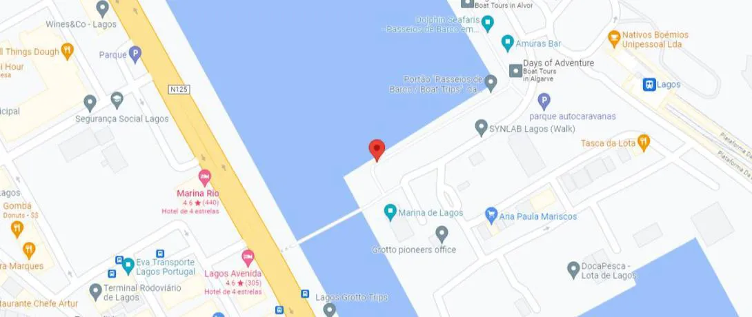Localização no Google Maps