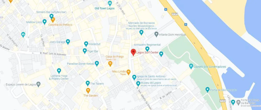 Localização no Google Maps