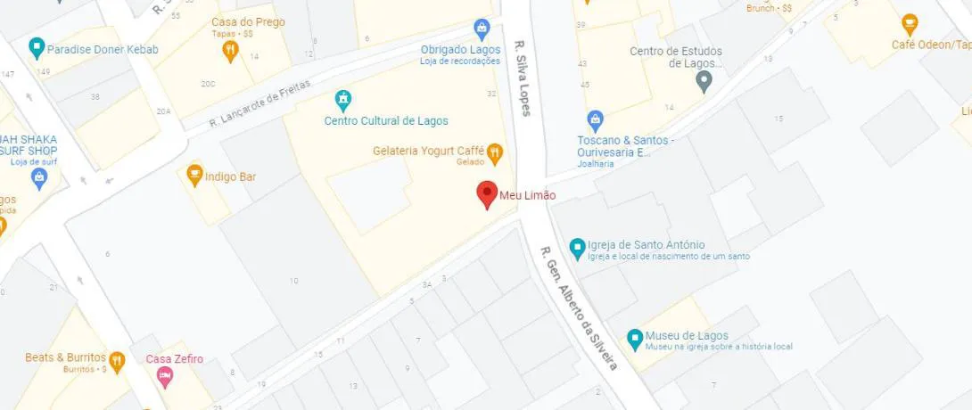 Localização no Google Maps