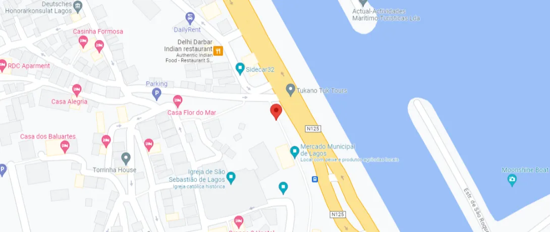 Localização no Google Maps