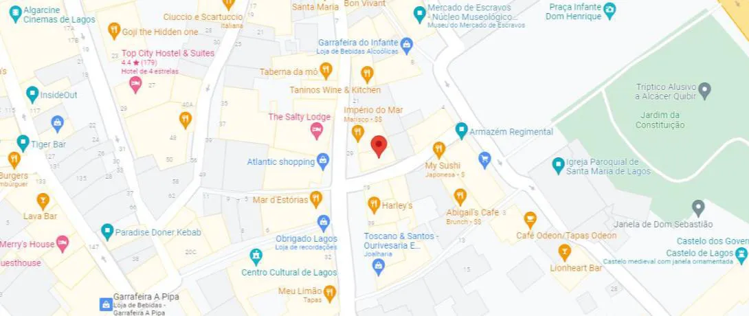 Localização no Google Maps