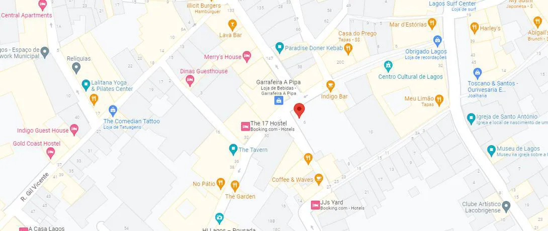 Localização no Google Maps