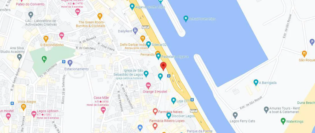 Localização no Google Maps