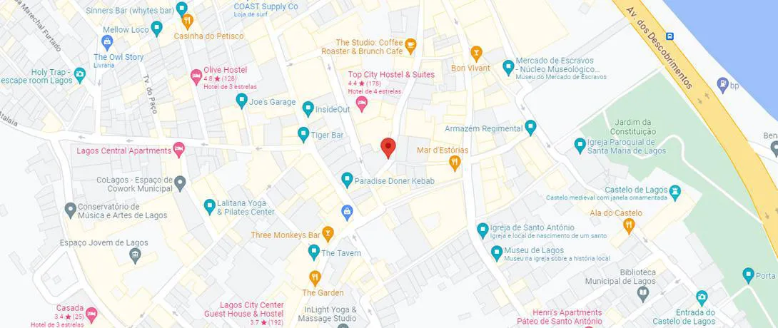Localização no Google Maps