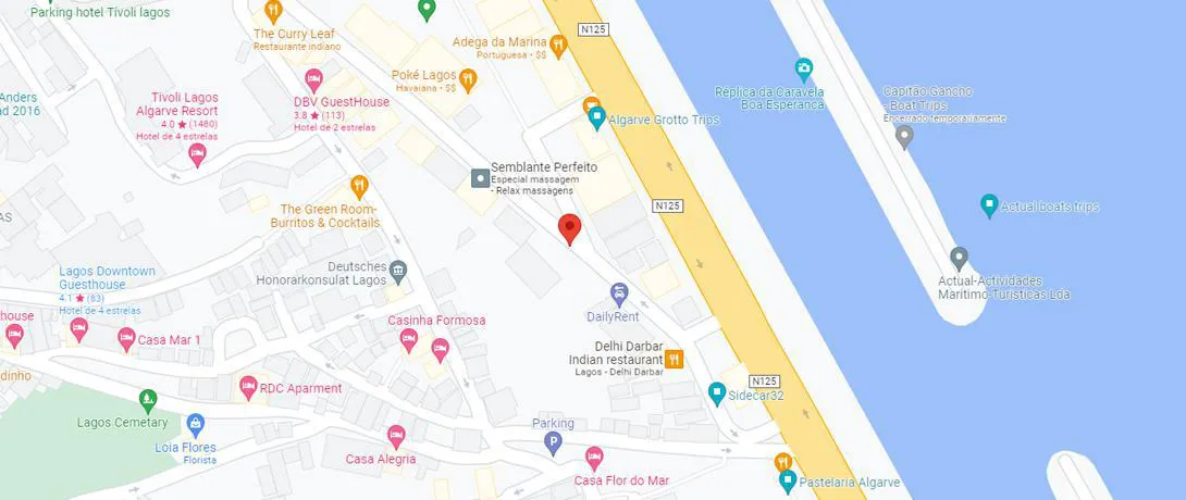 Localização no Google Maps