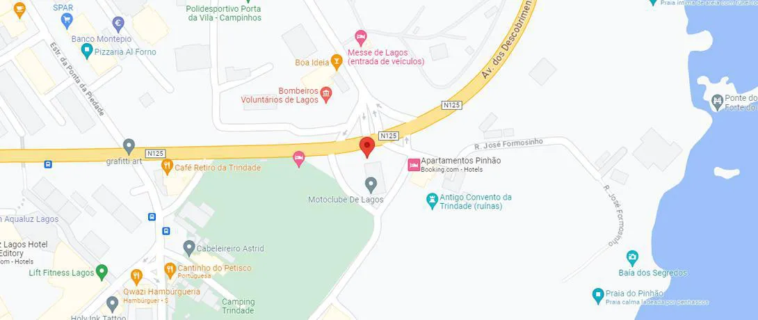 Localização no Google Maps