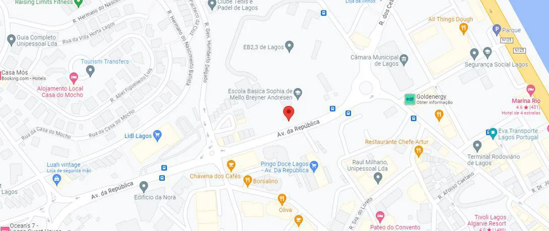 Localização no Google Maps