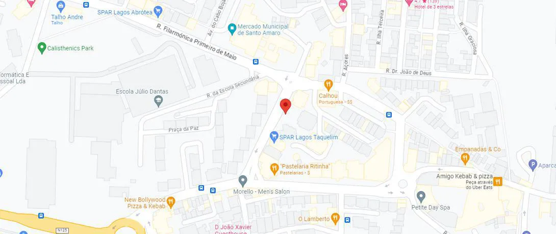 Localização no Google Maps